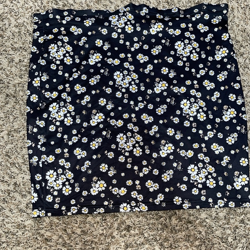 Floral Mini Skirt